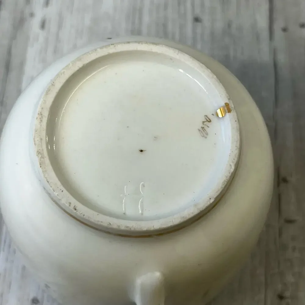 Vintage white fruit